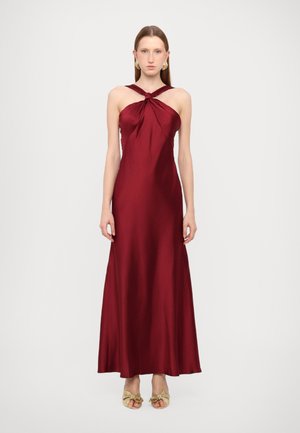 ML Monique Lhuillier MALLORY SLEEVELESS LONG DRESS - Společenské šaty - bordeaux