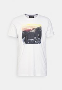 Petrol Industries T-shirt estampada - bright white