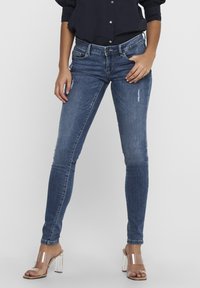 ONLY ONLCORAL  - Testhezálló fazon - medium blue denim
