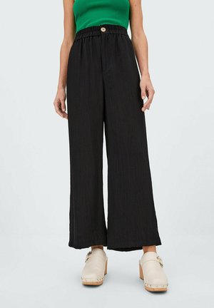 CULOTTE - Spodnie materiałowe - black
