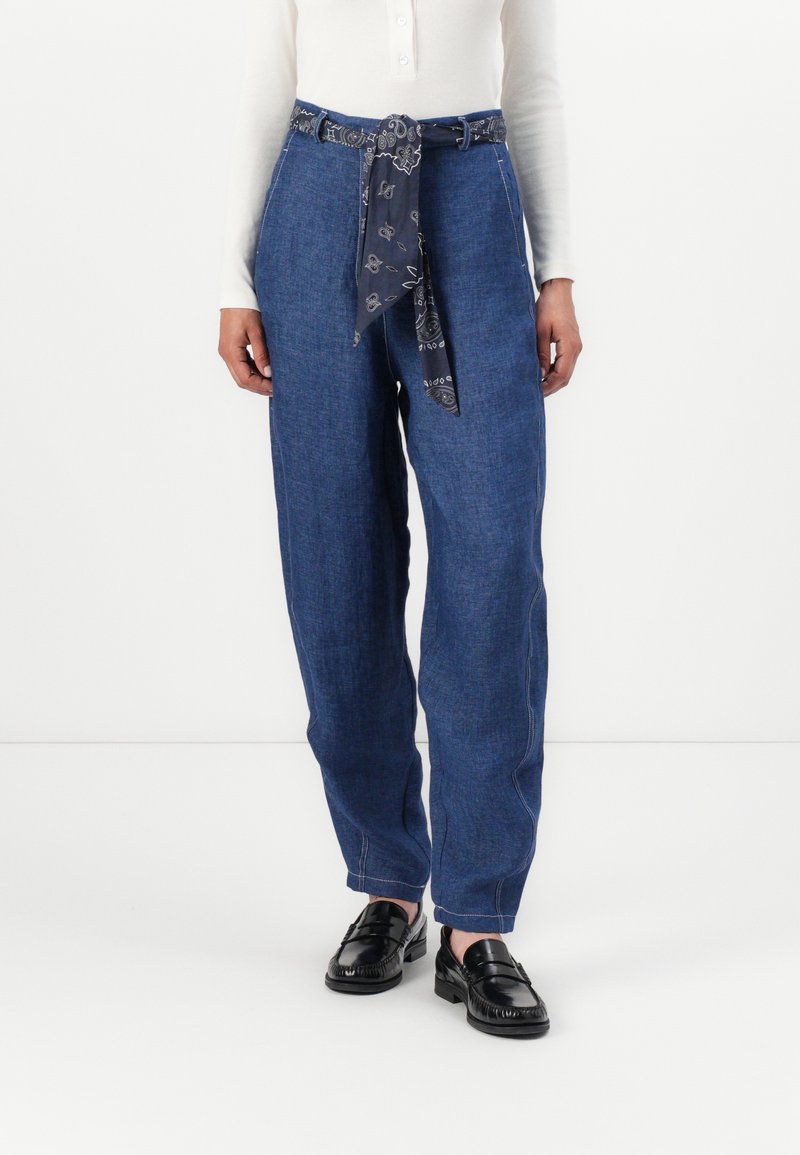 Emporio Armani Broek blauw