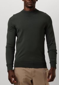 GENTI Sweater - donkergroen