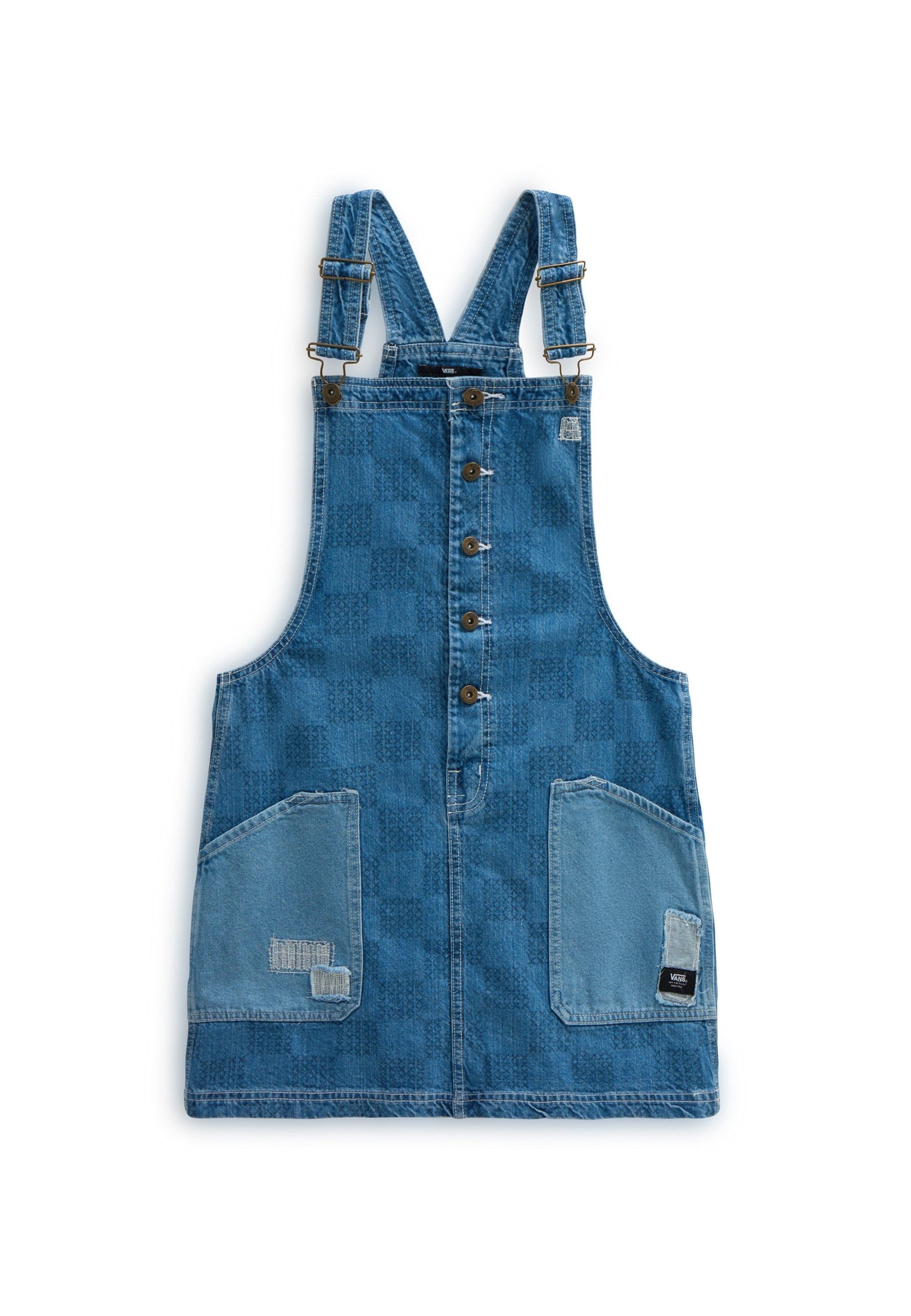 Vans Denim dress - blue denim - (Pre-owned) - Zalando.ie