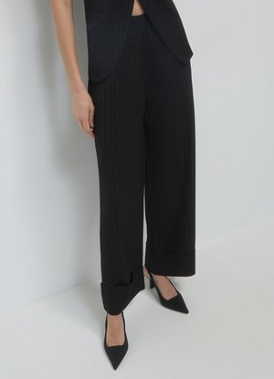 Calliope GESSATI - Stoffhose - var ultrablack