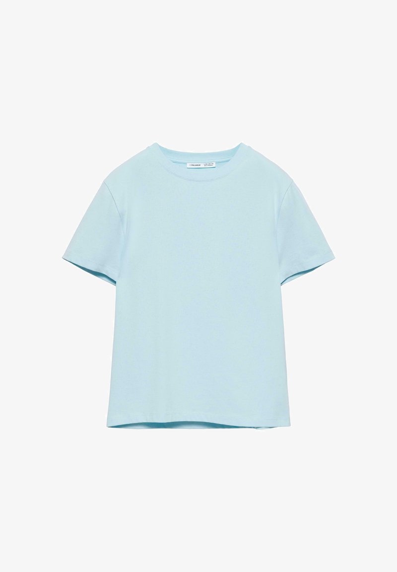 Basic Blue T PULL&BEAR BASIC SHORT SLEEVE - T-SHIRT - T-Shirt basic - light blue ...