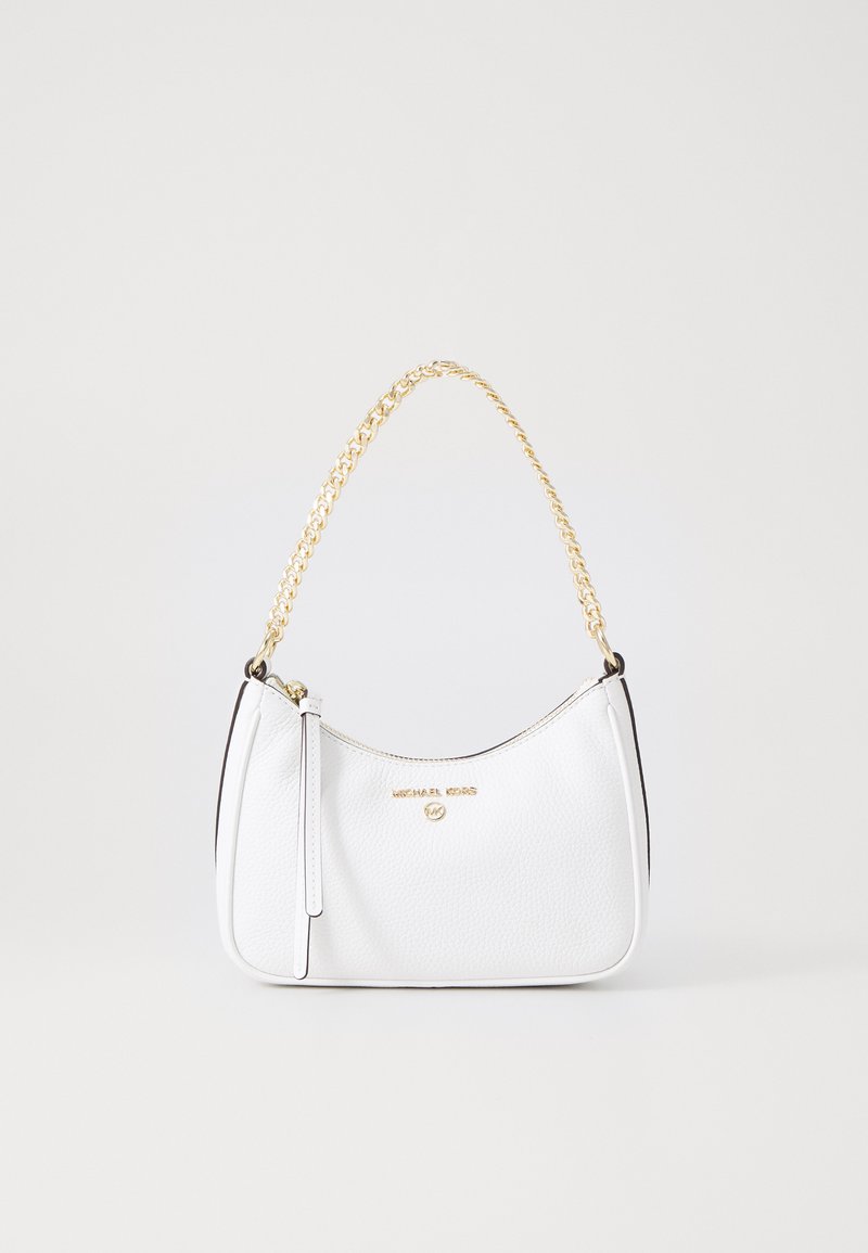 MICHAEL Michael Kors JET SET CHARM CHAIN POUCHETTE - Handtas - optic white