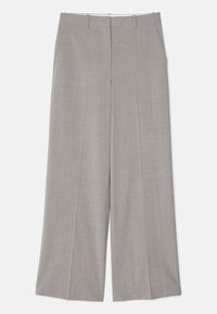 TROUSER TRACEABLE - Trousers - cinder melange