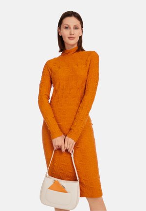 Shift dress - bright pumpkin