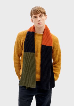 Thinking Mu, GHEDE UNISEX - Scarf - blue