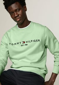 Tommy Hilfiger LOGO - Sweater - mint gel