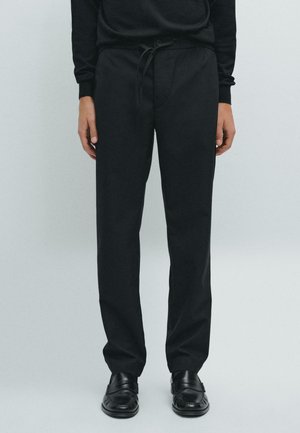 Pantalon classique - black