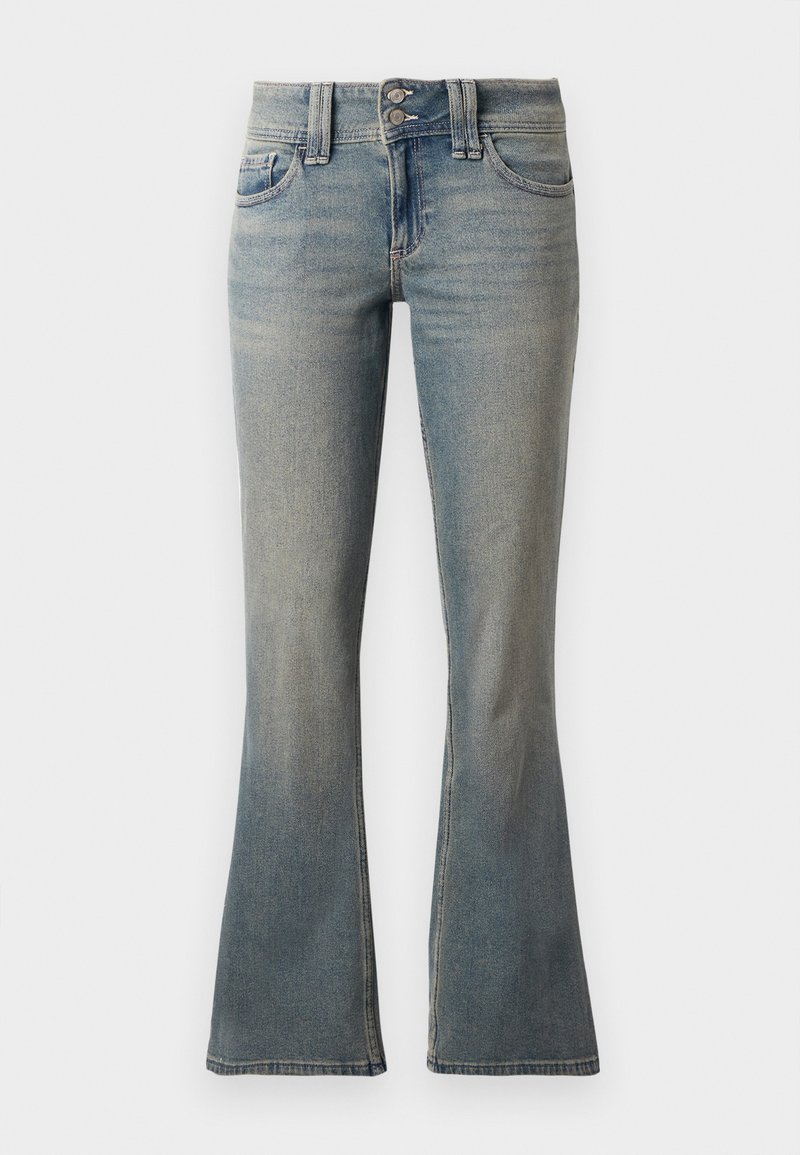 Hollister Co. Flared Jeans zwart denim/blackdenim