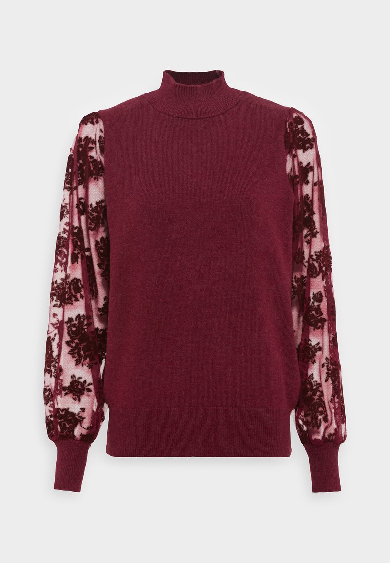 NAF NAF DANNY Jumper bordeaux Zalando