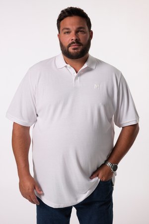 Men Plus, MEN PLUS - Poloshirt - snow white