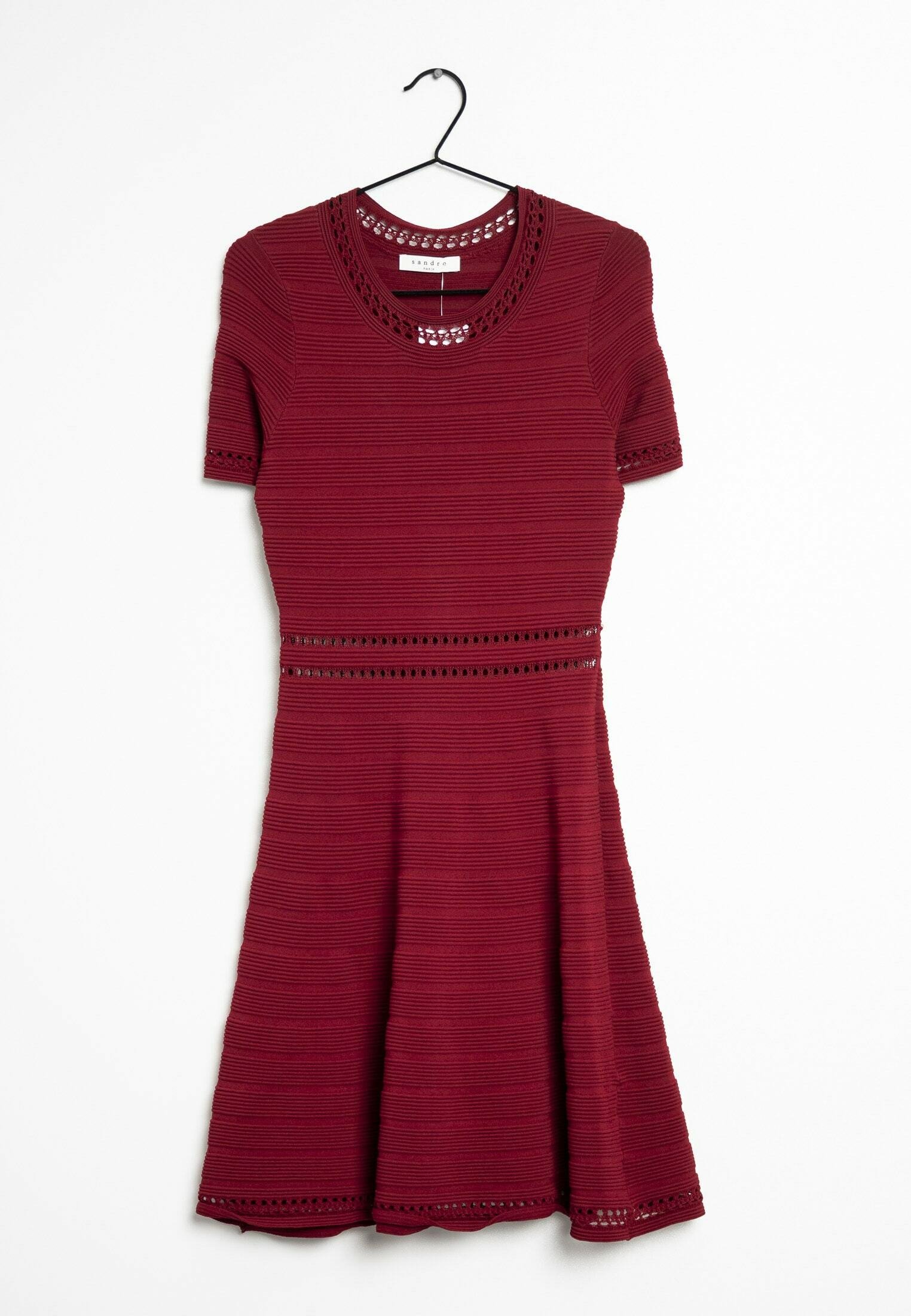 sandro Day dress - red - (Pre-owned) - Zalando sandro Day dress - red - (Pre-owned) - Zalando