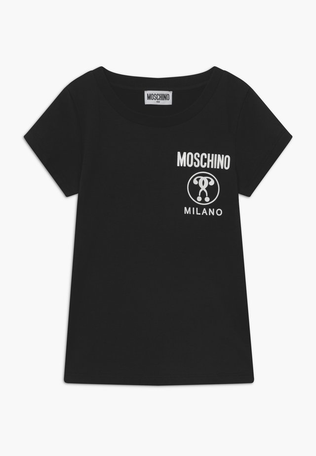 Print T-shirt - black