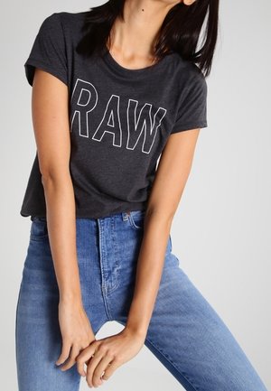T-shirt imprimé - black