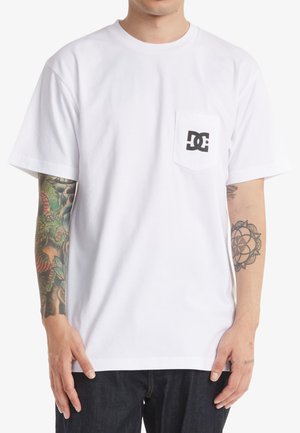 STAR - T-shirt - bas - white