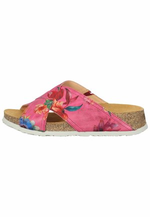 Pantolette hoch - pink