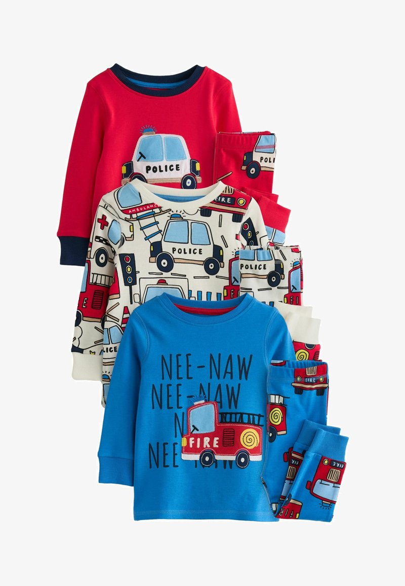Next 3 PACK. - REGULAR FIT - Pyjama - blue/bleu Next 3 PACK. - REGULAR FIT - Pyjama - blue/bleu