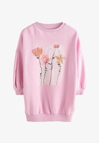Wybrany, pink flower graphic