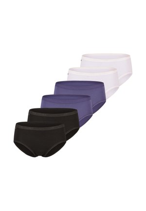 6ER PACK BASIC MIDI - Slip - lila/blau/schwarz