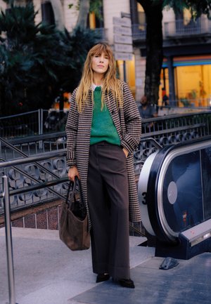 b.young, BYCAMIO - Manteau classique - olive night check