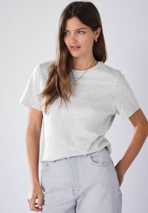 Next, REGULAR FIT - SLIM FIT CREW NECK T-SHIRT - T-Shirt basic - grey marl