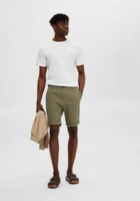 Portal Marka Liner Shorts - Burnt Olive