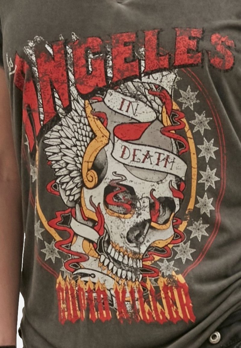 Cupid EYES - Camiseta estampada - verde/verde oscuro - Zalando.es