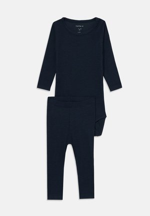 BODY LEGGING SET UNISEX - Pajkice – hlače - dark sapphire