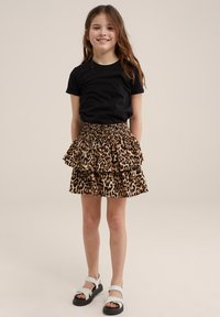 WE Fashion - Shorts - brown Miniatyrbild 1