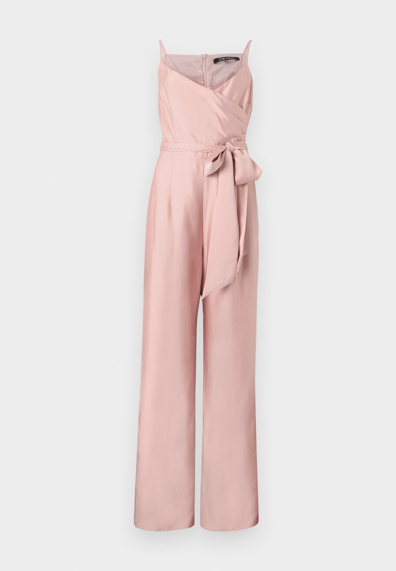 Swing Jumpsuit donkerroze