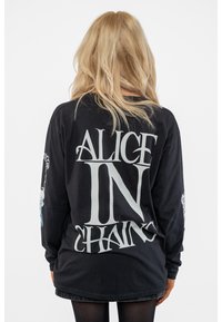 Paradiso Clothing ALICE IN CHAINS WONDERLAND LONG SLEEVE - Long sleeved top - black