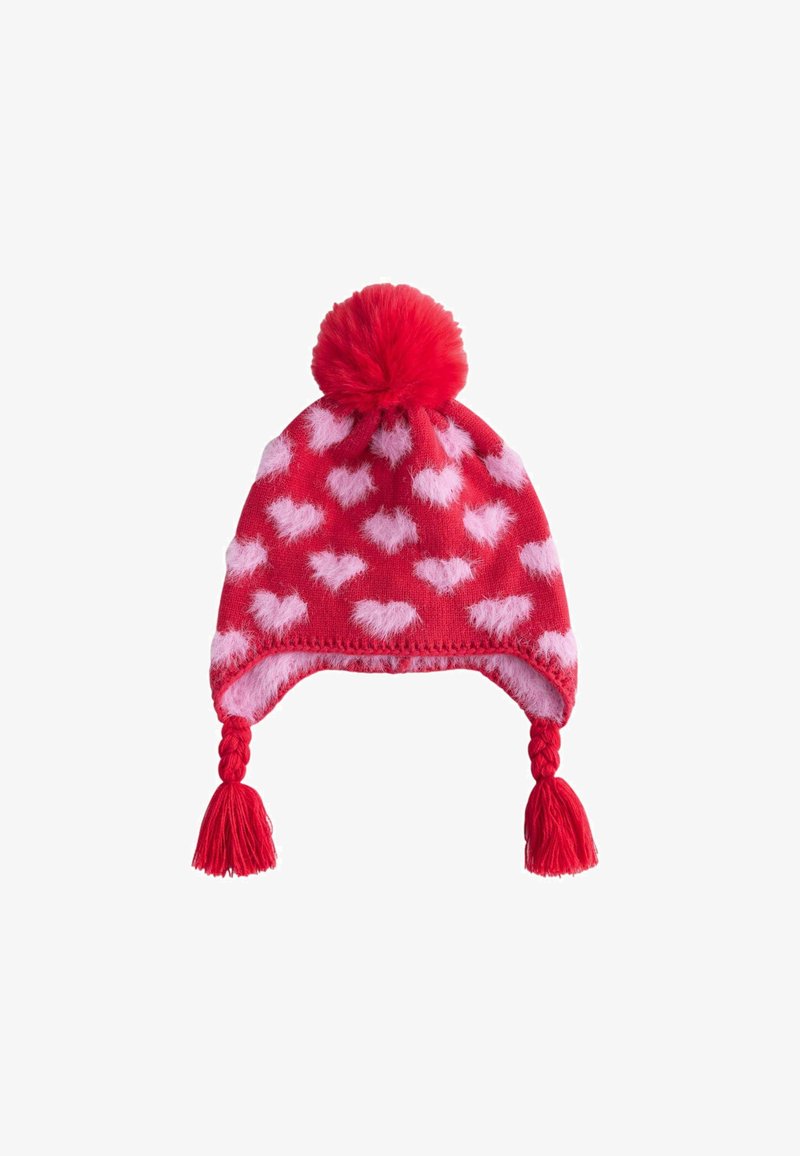 Next Čiapka - red pink heart