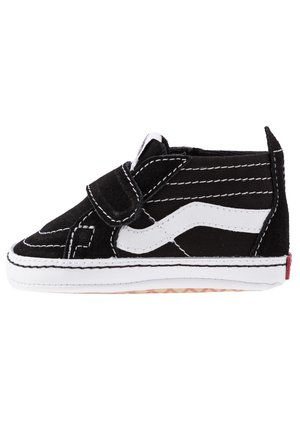 Vans IN SK8-HI CRIB UNISEX - First shoes - black/true white