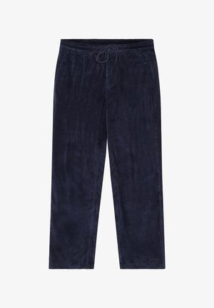 KnowledgeCotton Apparel, FIG COMFORT - Stoffhose - night sky