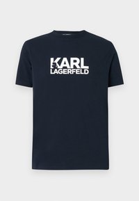 CREWNECK - Camiseta estampada - navy