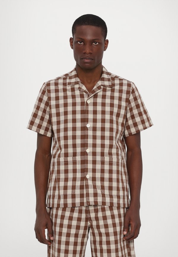 PALAKA TRAVELER CAMP SHIRT - Shirt - walnut