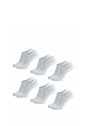6-PACK - Trainer socks - white