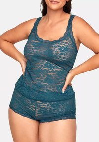 Adore Me ROANNE PLUS SET - Pyjama - blue coral