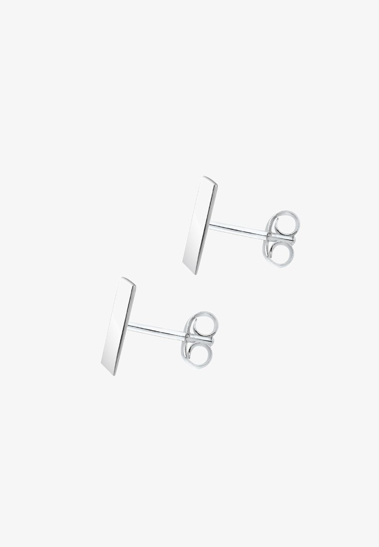 Elli Orecchini Quadrati Minimal In Argento 925 – Gioielli Geometrici A Forma Angolare, Ideali Come Regalo