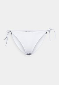 Calvin Klein Swimwear - INTENSE POWER SIDE TIE - Bikinibukser - classic white Miniaturebillede 1