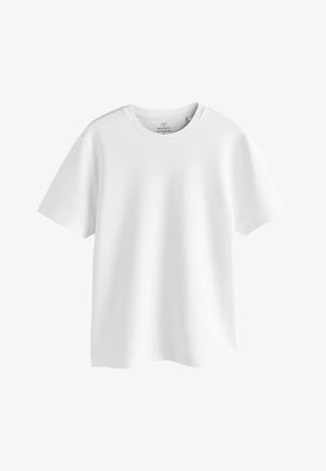 Next, REGULAR FIT - SMART SOFT TOUCH HEAVYWEIGHT T-SHIRT . - Základné tričko - white