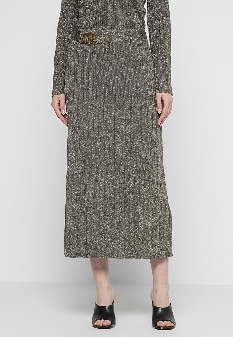 TWINSET Maxirok taupe