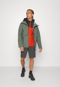 Jack Wolfskin DISKOVERA  - Hardshell-jas - gecko green