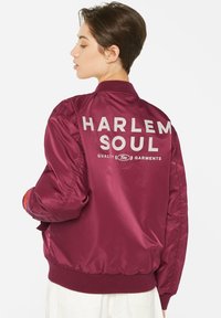 Harlem Soul TAY-LOR PRINTED - Bomber Jacket - grape