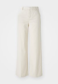 WIDE LEG SUIT TROUSERS - Hlače - birch