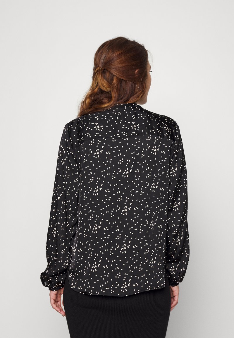 GAP Petite SCARF TOP - Blůza - black confetti