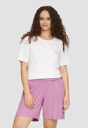 T-Shirt print - weiß